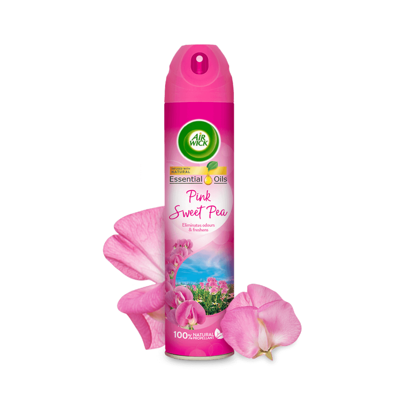 Air Wick Essential Oils Pink Sweet Pea - Air Freshener Refill