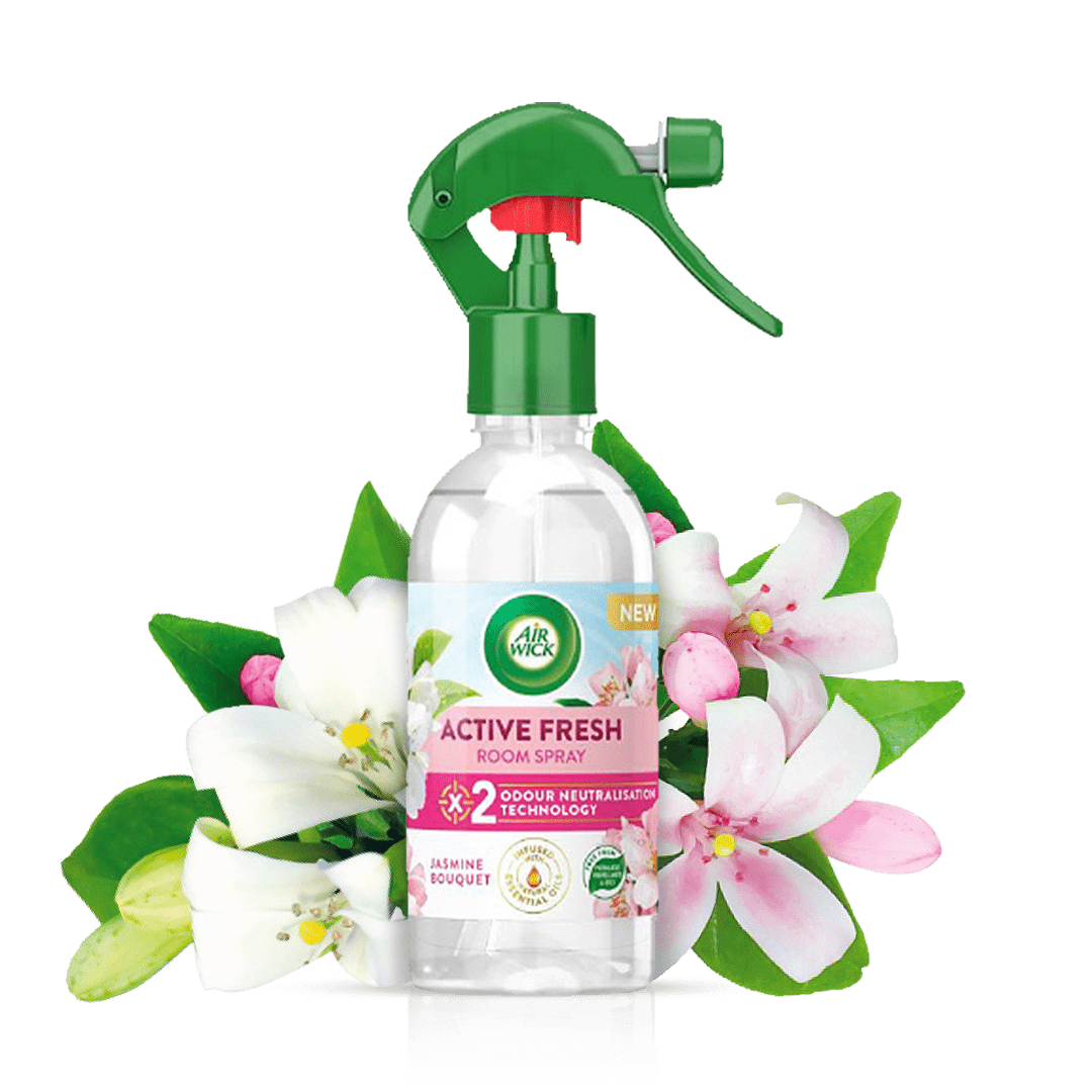 Air Wick Active Fresh Jasmine Bouquet Air Freshener Spray 237 ml