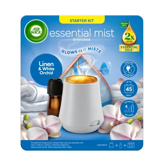 Linen & White Orchid Essential Mist Kit 20ml