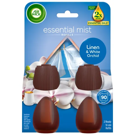 Linen & White Orchid Essential Mist Twin Refill 20ml
